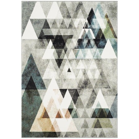 Safavieh 2 x 8 x 3 in. ContemporaryPorcello Power Loomed Area Rug Grey & Blue PRL6938C-28